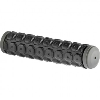 Грипсы VLG-184D2 Velo 130мм чёрно-серые