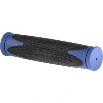 Грипсы VLG-185D2 Velo 130 мм чёрно-синие