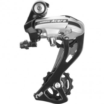 Переключатель скоростей задний Acera RD-M360-S SGS 7-8 скоростей, серебряный