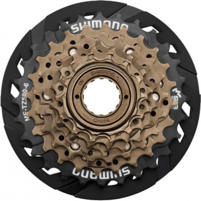 Трещотка MF-TZ500-CP Shimano (14-28 зубьев) 6 скоростей 520047