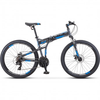 Велосипед STELS 26" Pilot 970 MD V022 антрацитовый (LU094029), рама 19", 2023