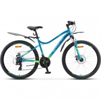 Велосипед STELS Miss-5100 MD V040 морская волна (LU094058), рама 17", 2023