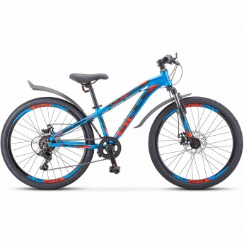 Велосипед STELS Navigator 24" 440 V K010 синий (LU092698), рама 11"