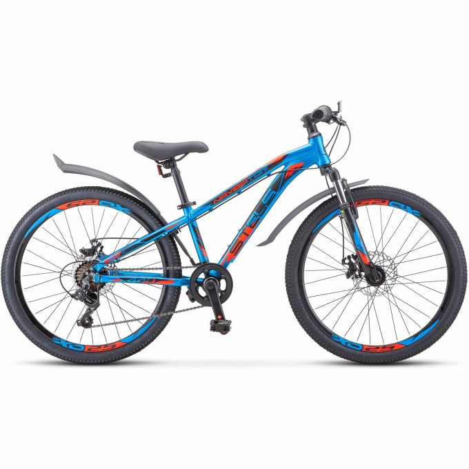 Велосипед STELS Navigator 24" 440 V K010 синий (LU092698), рама 11" KUBC0067592021KU0000586