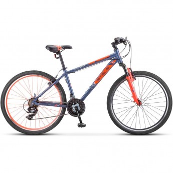 Велосипед STELS Navigator 500 V F020 матово-синий 26" (LU096002), рама 18"