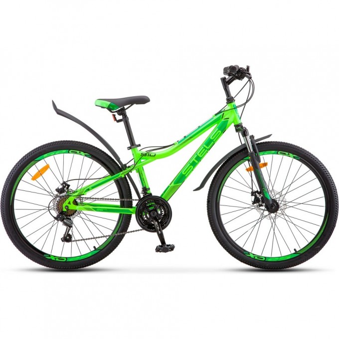 Велосипед STELS Navigator 510 D V010 салатовый (LU093749), рама 16", 2023 2007000173596