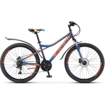 Велосипед STELS Navigator 510 D V010 темно-синий (LU093749), рама 14", 2023