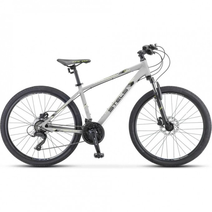 Велосипед STELS Navigator 590 V K010 Серый/Салатовый (LU094324), рама 20", 2023 KUBC0066222021KU0001554