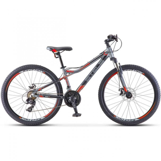 Велосипед STELS Navigator 610 D V010 антрацитовый 26" (LU093801), рама 14" KUBC0064732021KU0001048