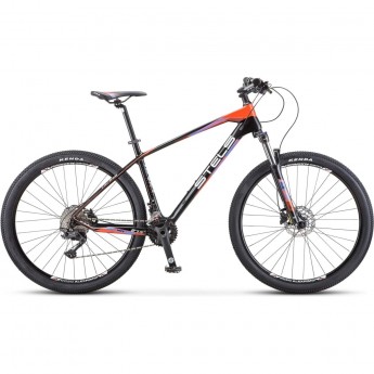 Велосипед STELS Navigator 790 D V010 чёрный/красный 27.5" (LU096195), рама 18", 2023