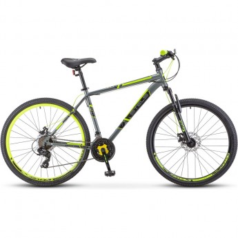Велосипед STELS Navigator 900 D F020 серый/желтый 29" (LU096012), рама 21"
