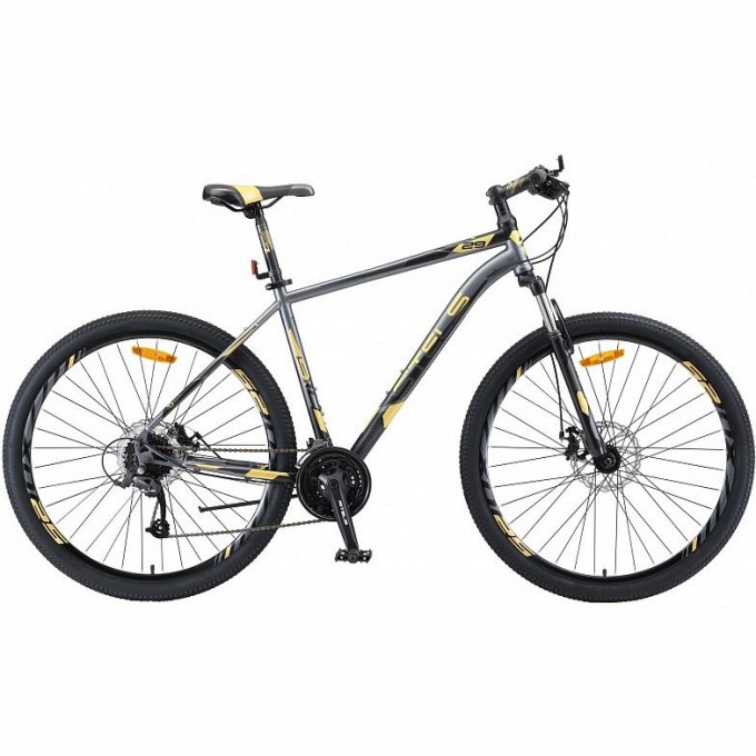 Велосипед STELS Navigator 910 MD V010 черный/золотой 29" (LU091696), рама 16,5" KUBC0068602021KU0000714
